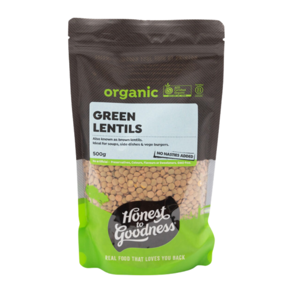 Green Lentils 500g Honest to Goodness