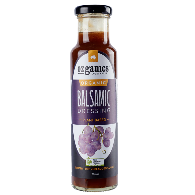 Organic Salad Dressing – Balsamic 250mL (Ozganics)