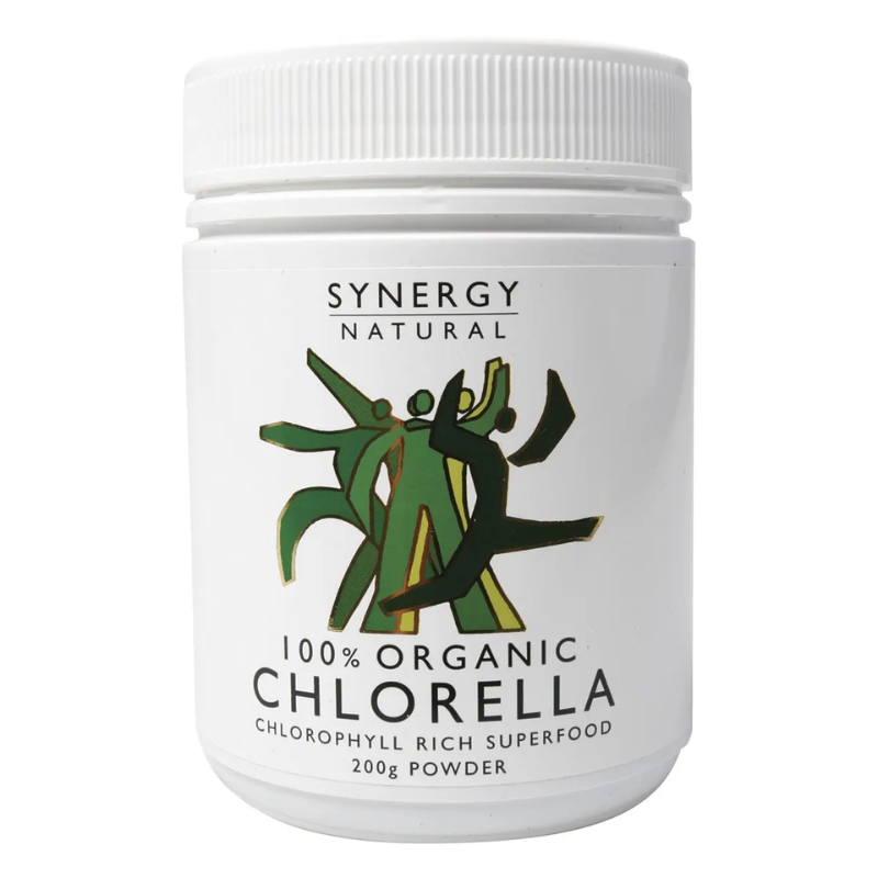 Organic Powdered Chlorella 200g (Synergy)