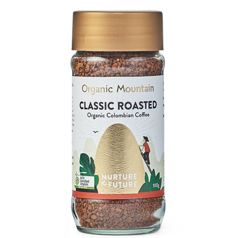 Organic Coffee – Classic Roast 100g (Organic Mountain)