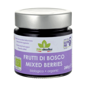 Organic Mixed Berries Jam Bioitalia