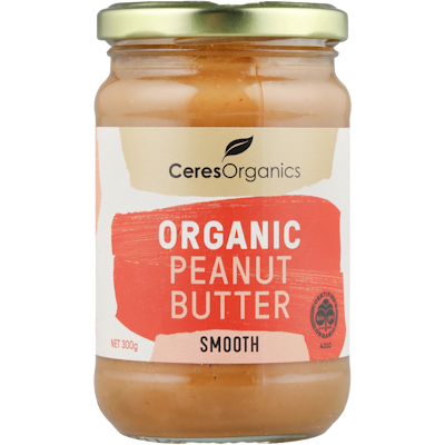 ceres peanut butter 300g smooth