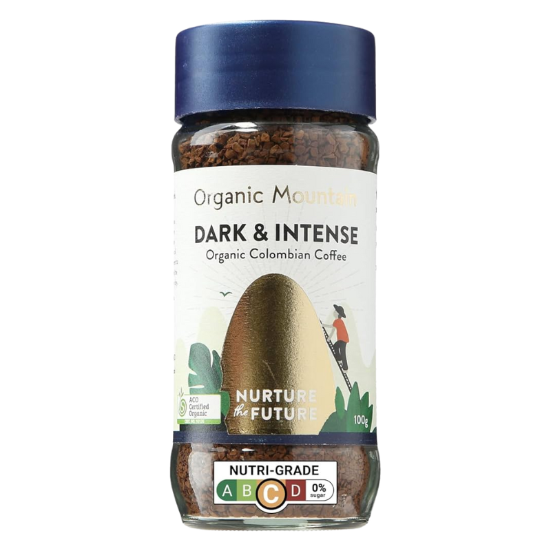 Organic Coffee – Dark & Intense 100g (Organic Mountain)
