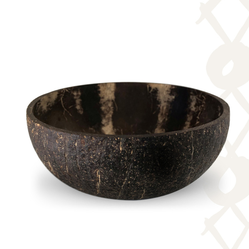 Coconut Shell Bowl – Natural 600ml (Niulife)