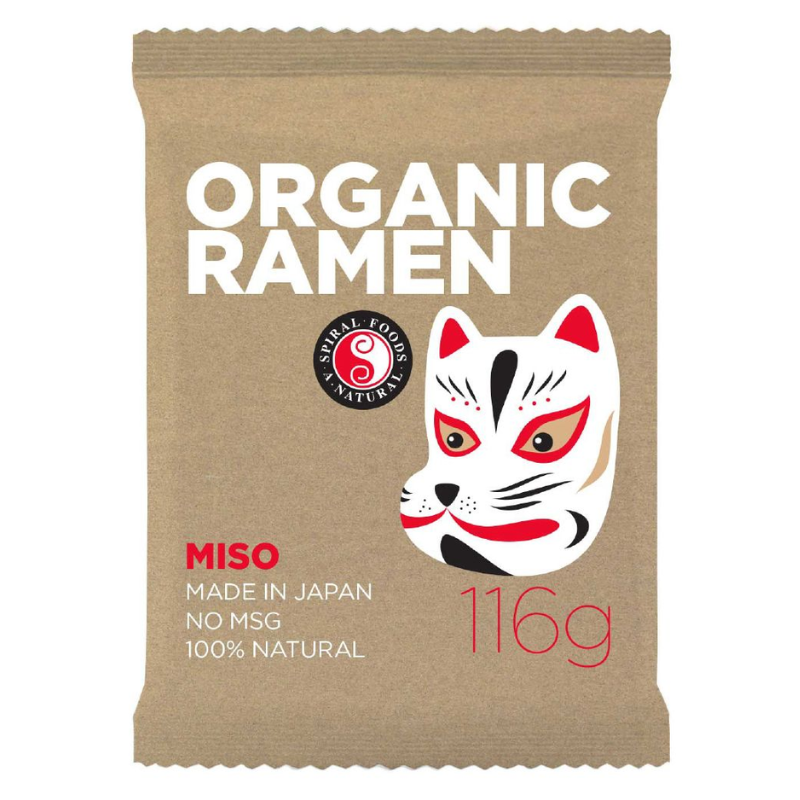 Organic Ramen – Miso 116g (Spiral)