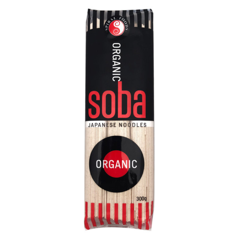 Organic Noodles – Soba 300g (Spiral) *Contains Wheat