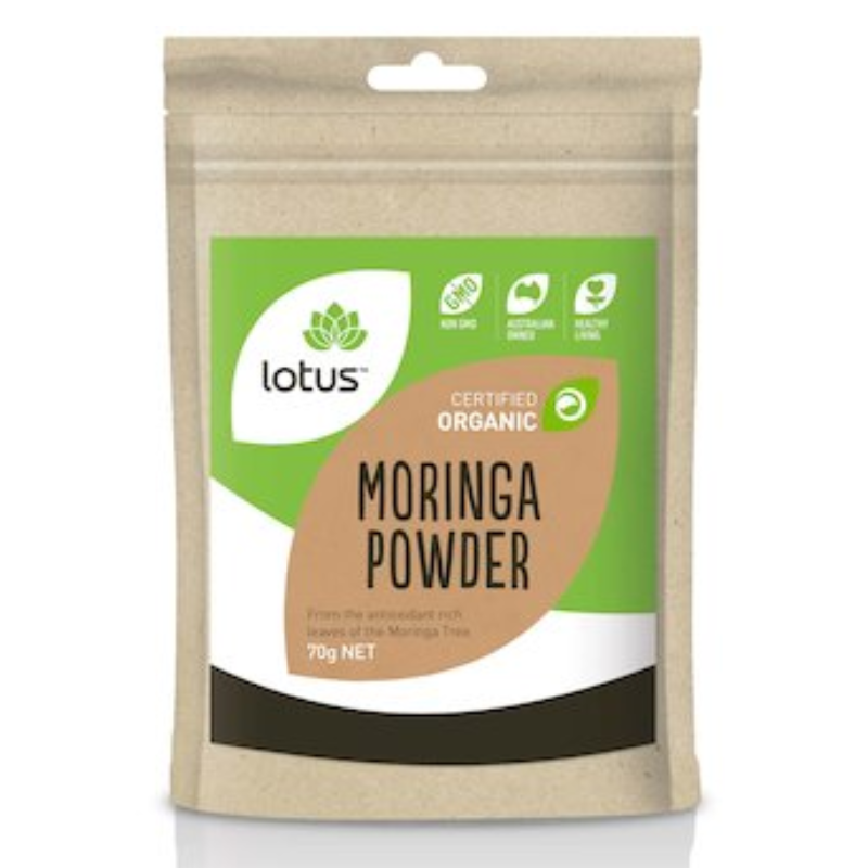Organic Moringa Powder 70g (Lotus)