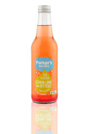 Organic sparkling drink - lemon lime & bitters no added sugar (Parker's