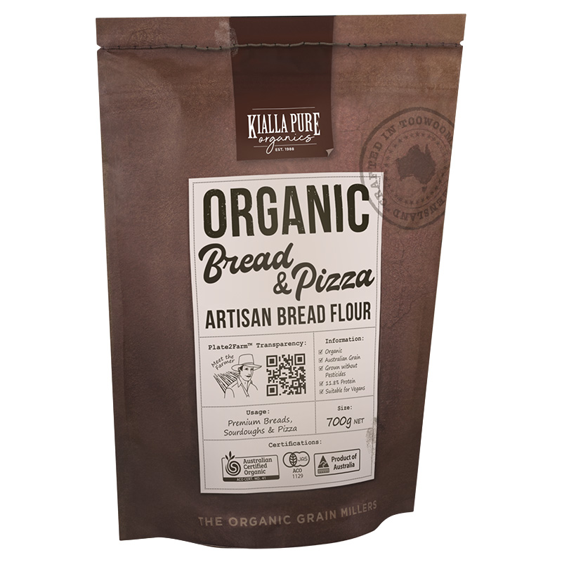 Organic Flour – Artisan Bread & Pizza 700g (Kialla)