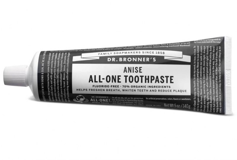 Organic Toothpaste AllOne Anise 140g (Dr Bronner's) Farm Fresh