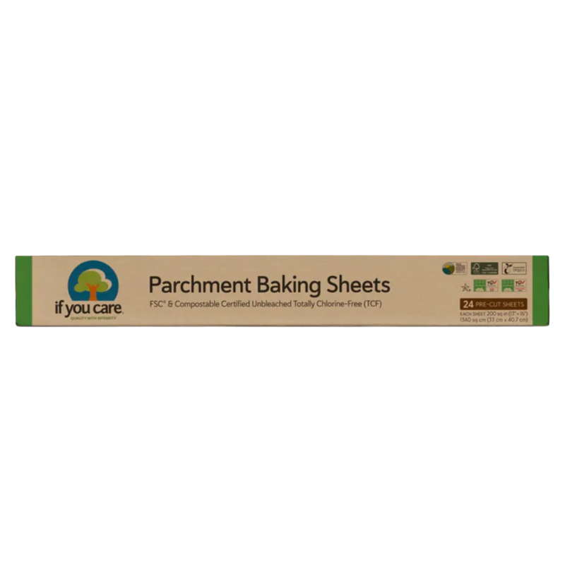 If You Care – Parchment Baking Sheets (24 Sheets)