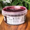 image showing organic beetroot and honey dip packaging info