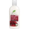 Image showing bottle of organic conditioner front rose otto