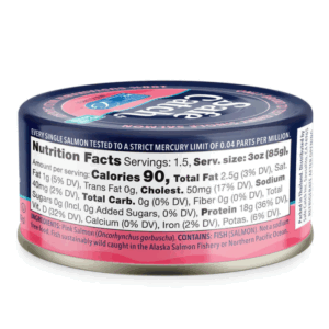 Pacific Pink Salmon - No Added Salt 142g (Safe Catch) - Image 3