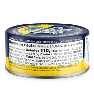 Wild Tuna in Sea Salt 142g (Safe Catch) - Image 3
