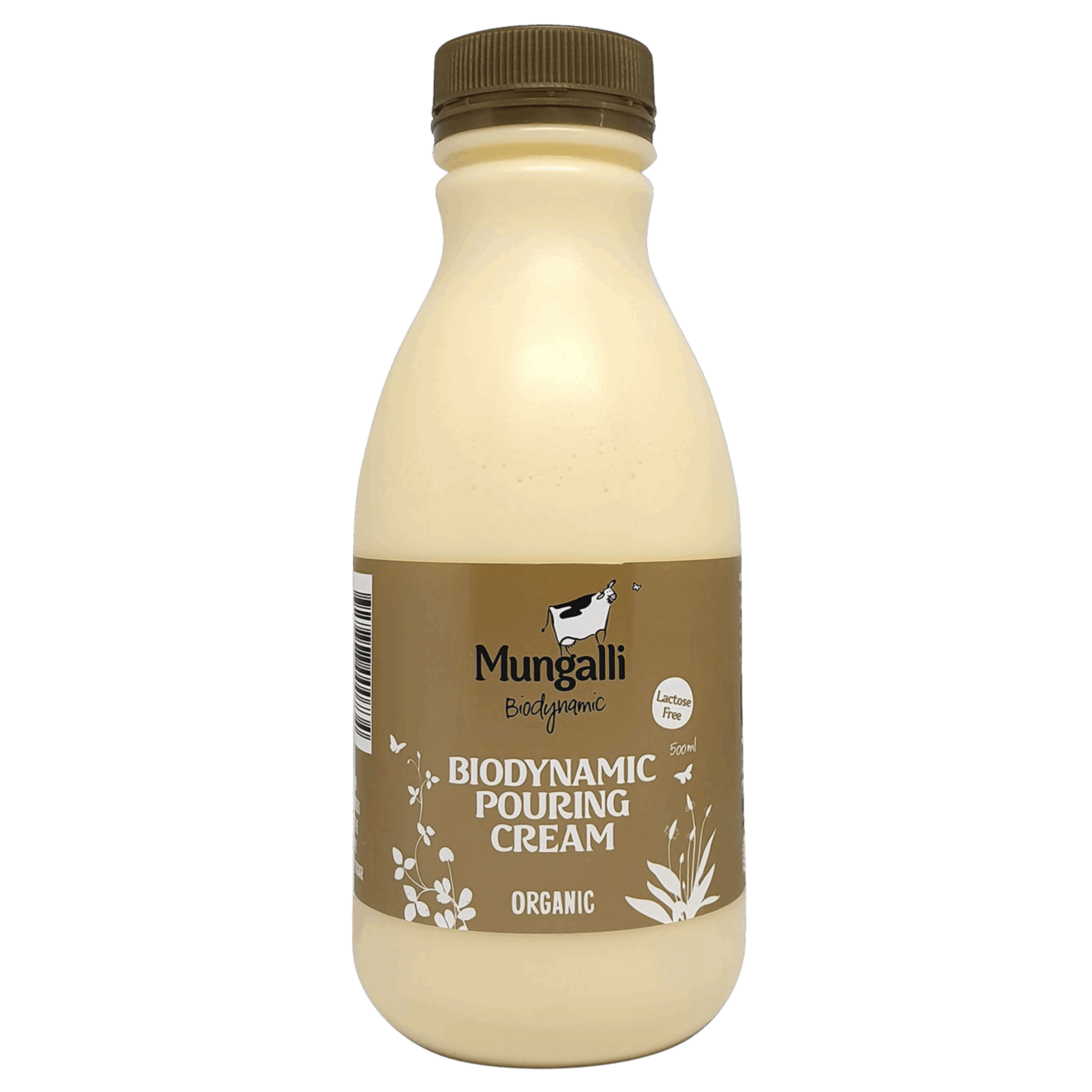 Biodynamic Pouring Cream 500ml (Mungalli Creek)