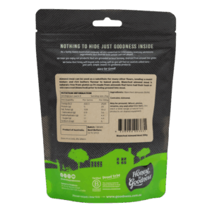 Organic Almond Meal - Blanched 200g (Honest to Goodness) - Image 2