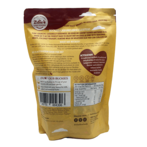 Organic Cereal - Activated Buckies - Caramel Clusters 400g (2die4) - Image 2