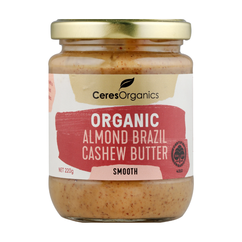 Organic ABC Spread 200g (Ceres) *Almonds, Brazil Nuts & Cashews *
