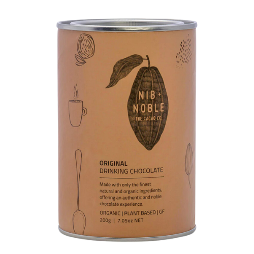 Organic Drinking Chocolate – Original 200g (Nib+Noble)