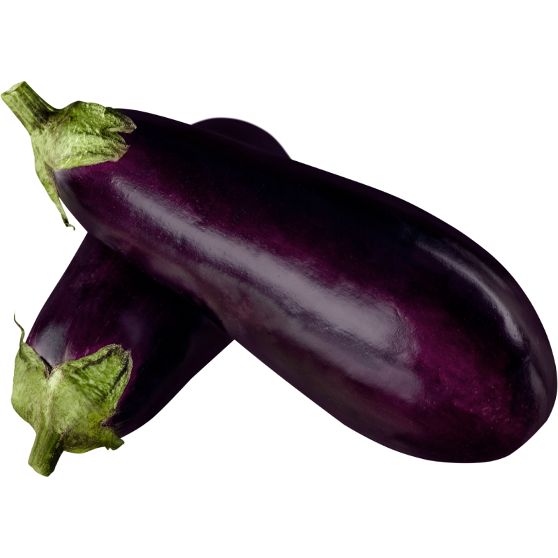 Organic Eggplant – Black/Purple 400g