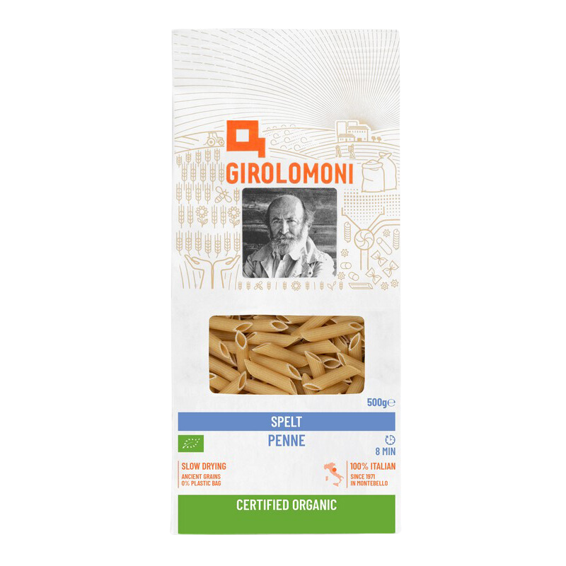Organic Pasta – Spelt Penne 500g (Girolomoni)