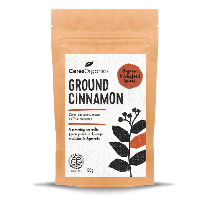 Organic Spices – Ground Cinnamon 100g (Ceres)