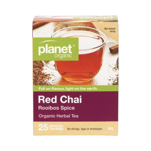 Organic Tea – Red Chai 25 Bags (Planet Organic)