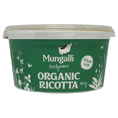 Biodynamic Cheese – Ricotta 325g (Mungalli Creek)