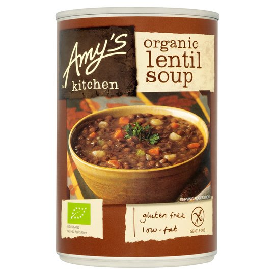 Organic Tinned Soup – Lentil 411g (Amy’s) *Vegan & GF*