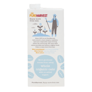 Organic Milk Alternative - Oat Creamy 1L (Pure Harvest) - Image 4