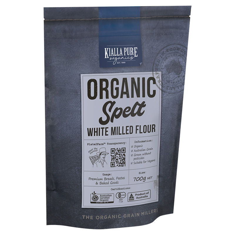Organic Flour – Spelt White 700g (Kialla)