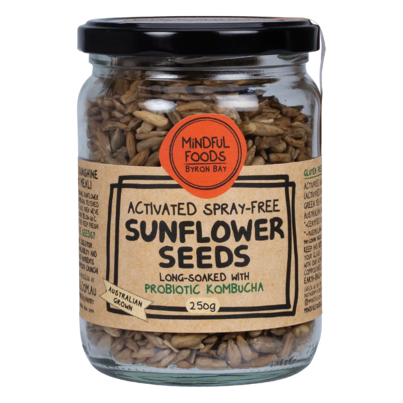 Organic Seeds – Activated Sunflower Seeds 250g (Mindful Foods)