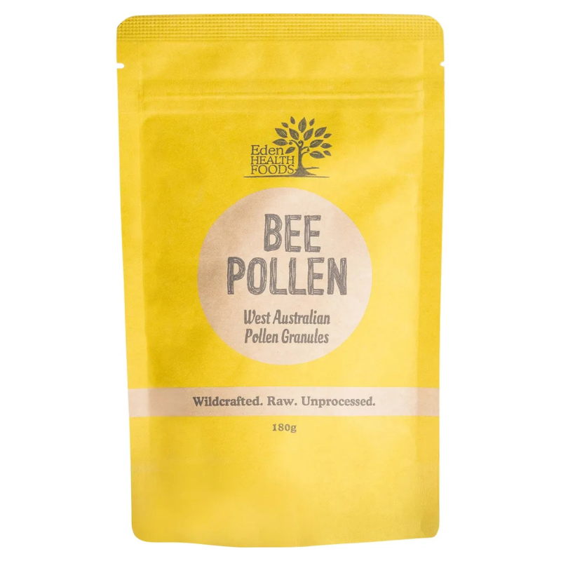 Organic Pee Pollen – Raw & Unprocessed 180g (Eden Healthfoods)