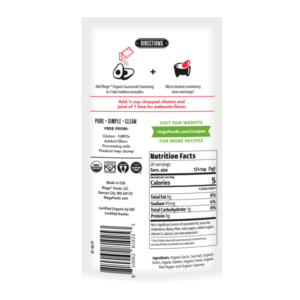 Organic Seasoning Mix - Guacamole 10g (Riega) - Image 2