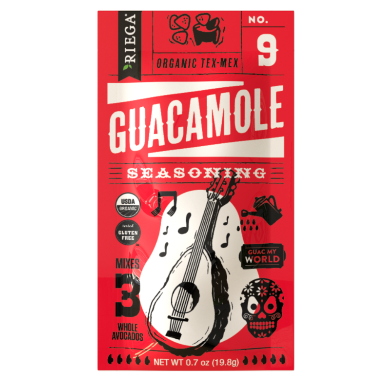Organic Seasoning Mix – Guacamole 10g (Riega)