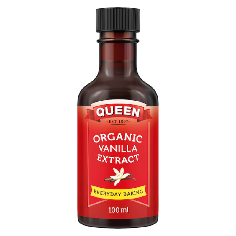 Organic Vanilla Extract 100ml (Queens)