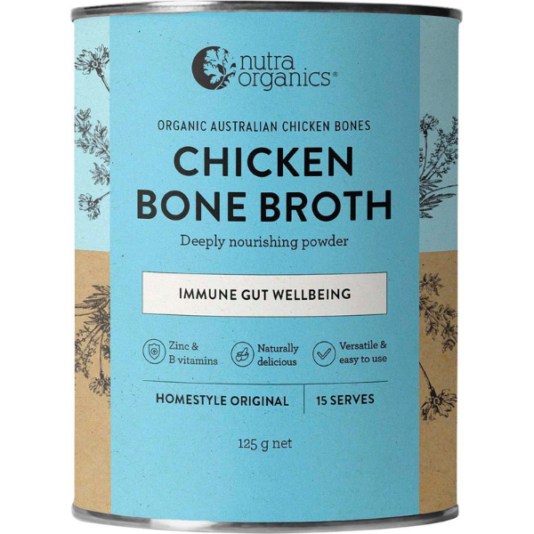 Organic Bone Broth – Chicken Original Homestyle 125g (Nutra)