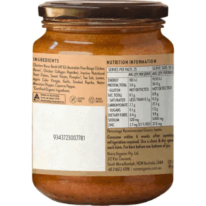 Organic Bone Broth - Chicken Lemon & Paprika Concentrate 250g (Nutra) - Image 2