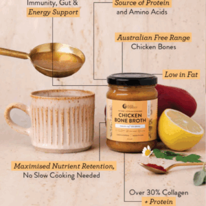 Organic Bone Broth - Chicken Lemon & Paprika Concentrate 250g (Nutra) - Image 4