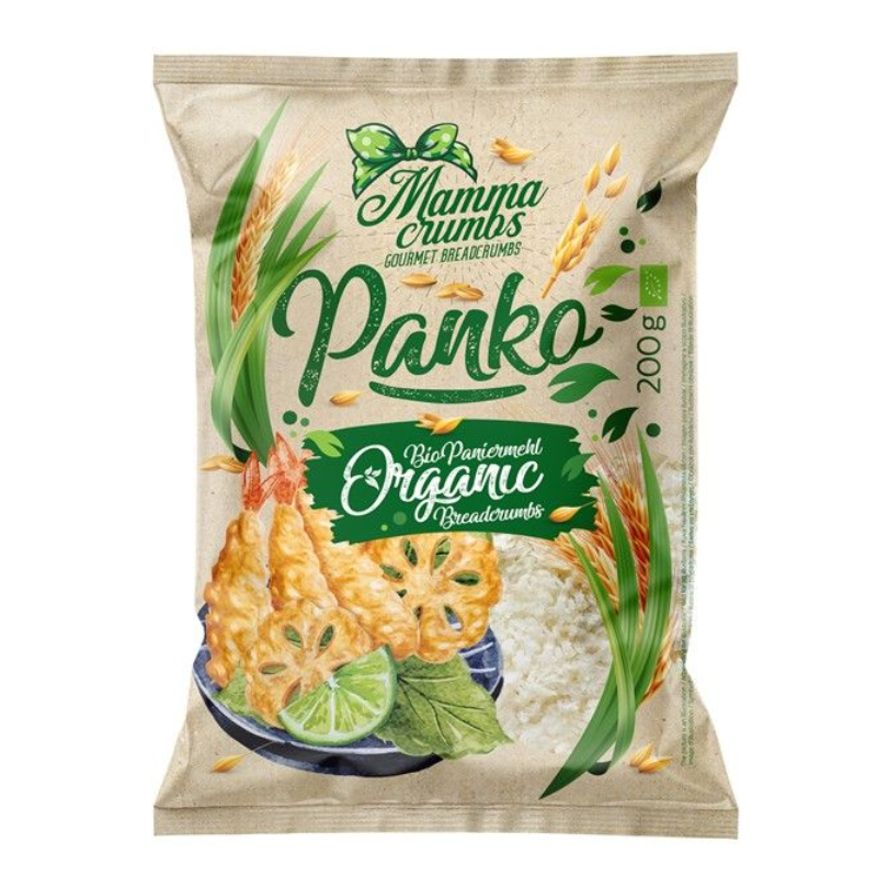 Organic Breadcrumbs – Panko 200g (Mamma Crumbs)