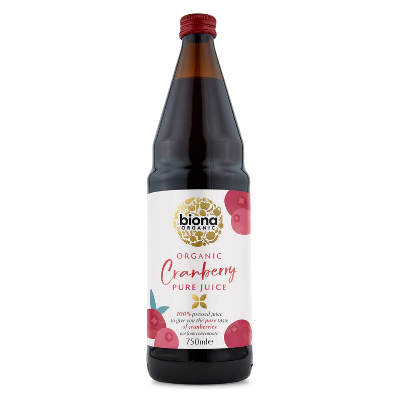 Organic Juice – Pure Cranberry 750ml (Biona)