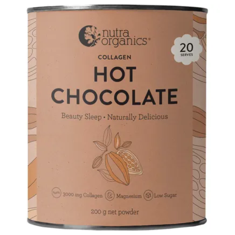 Organic Collogen Hot Chocolate 200g (Nutra)