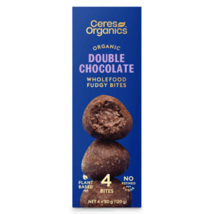 Organic Double Chocolate Fudgy Bites