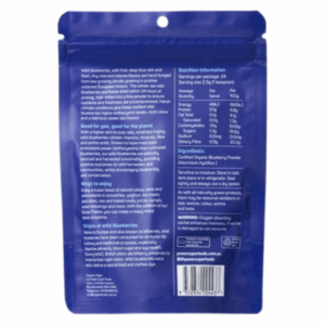Organic Wild Blueberry Powder 60g (Power Super Foods) - Image 2